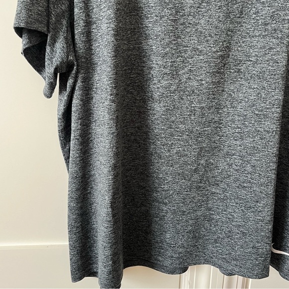 Nike Dri-Fit Athletic Short Sleeve Top Gray Sz 2X - Picture 6 of 15